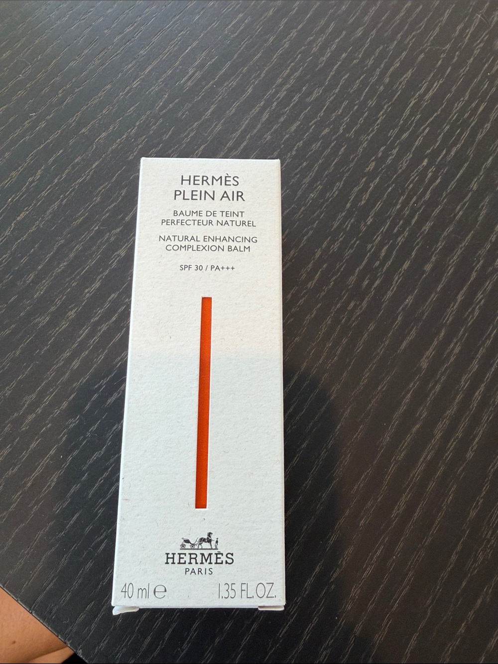 Hermes plein air complexion Baum foundation in 30 ficelle
